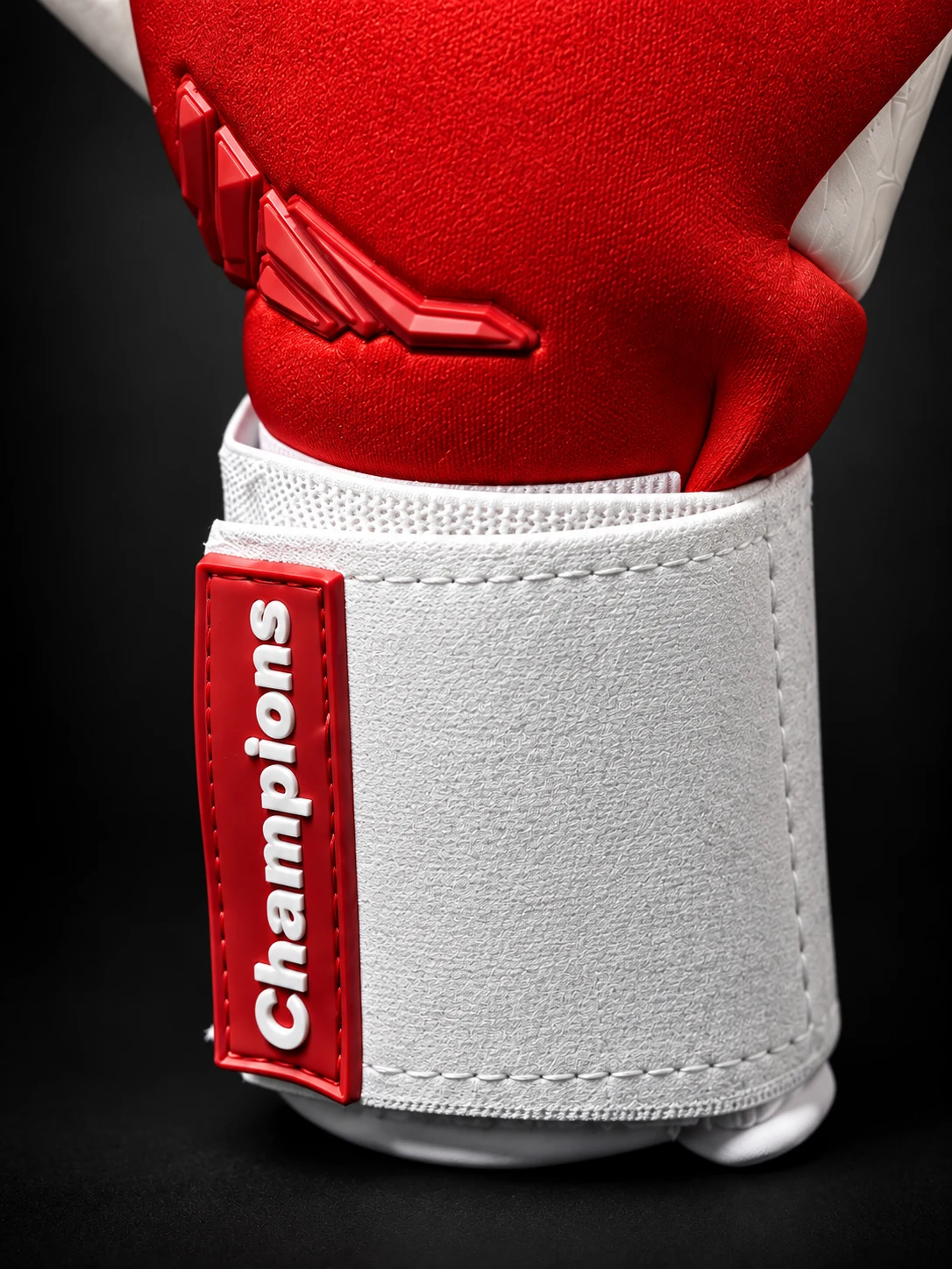 Champions red, detalle de la muñequera