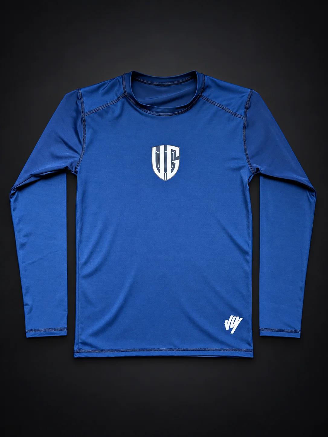 Licra VG azul, vista frontal